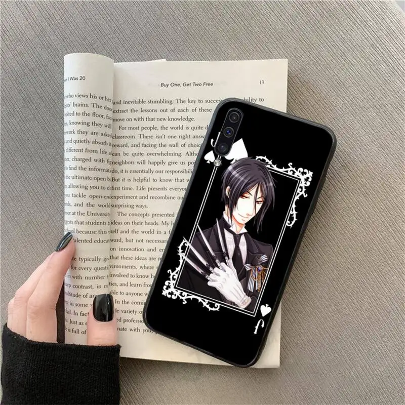 

Black Butler Anime manga Phone Case For Samsung galaxy S 9 10 20 A 10 21 30 31 40 50 51 71 s note 20 j 4 2018 plus
