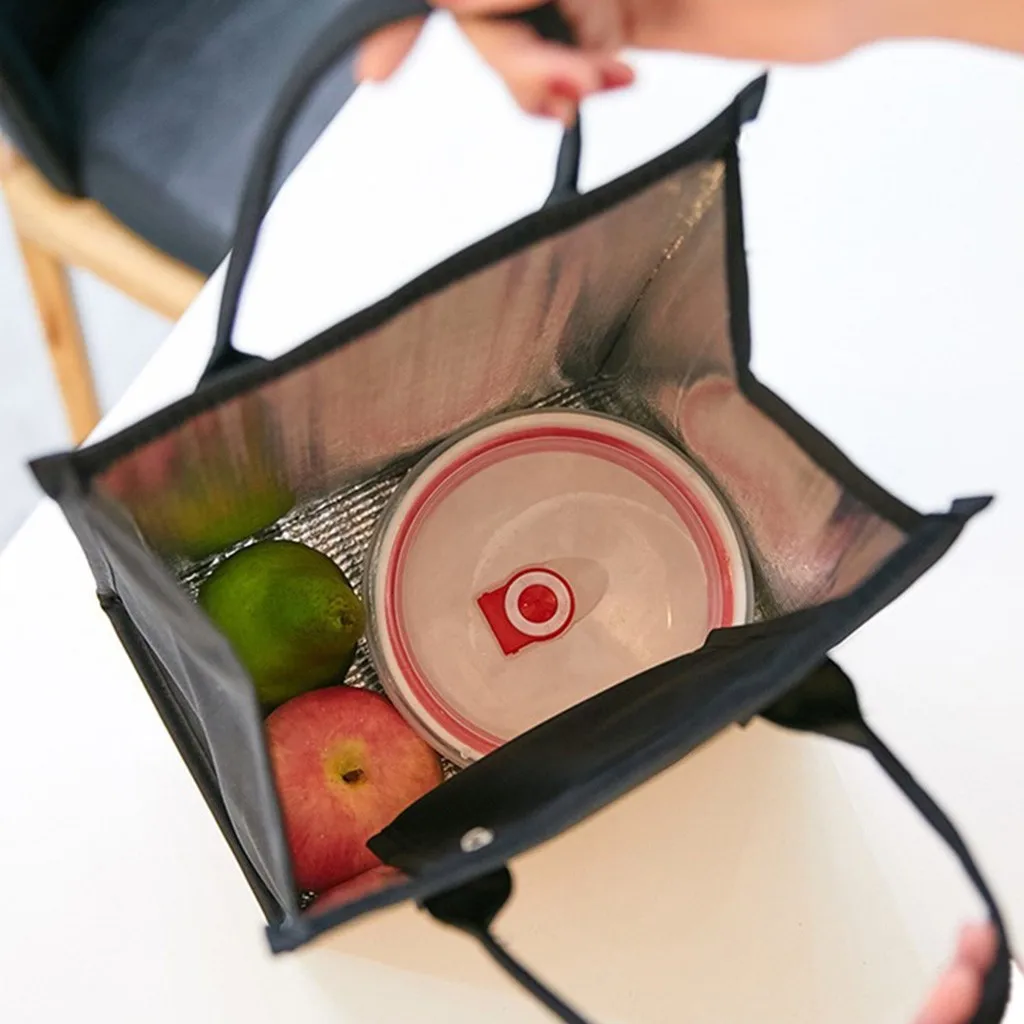 Женский Ланч бокс сумка модная Изолированная Термосумка для еды пикника сумки