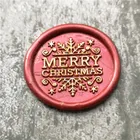 Рождественский восковой штамп и Рождественский снег печать штамп DIY поздравительные открытки скрапбукинг украшения Печать Восковые штампы