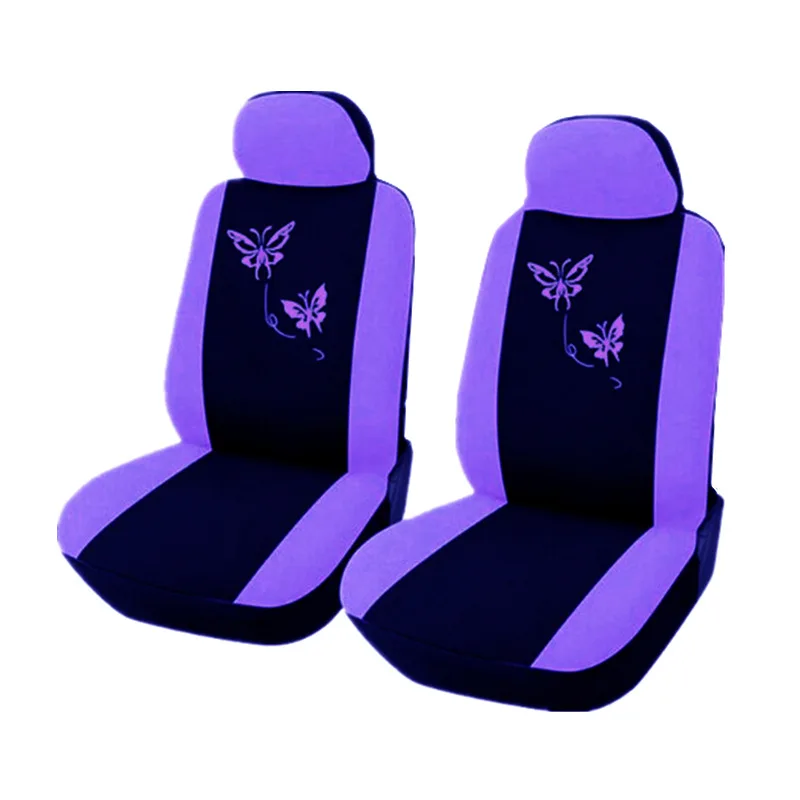 

Aimaao Embroidery Car Seat Covers for Jaguar2008 Xe F Type Xf Jaguar2008 Xj Fundas Coche Asiento Universal Front Seat Covers