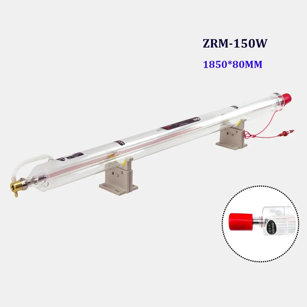 

Metal Head ZRM-150 watt 150W Co2 Laser Tube Max 170W With 6 Months Warranty Ce And Rohs