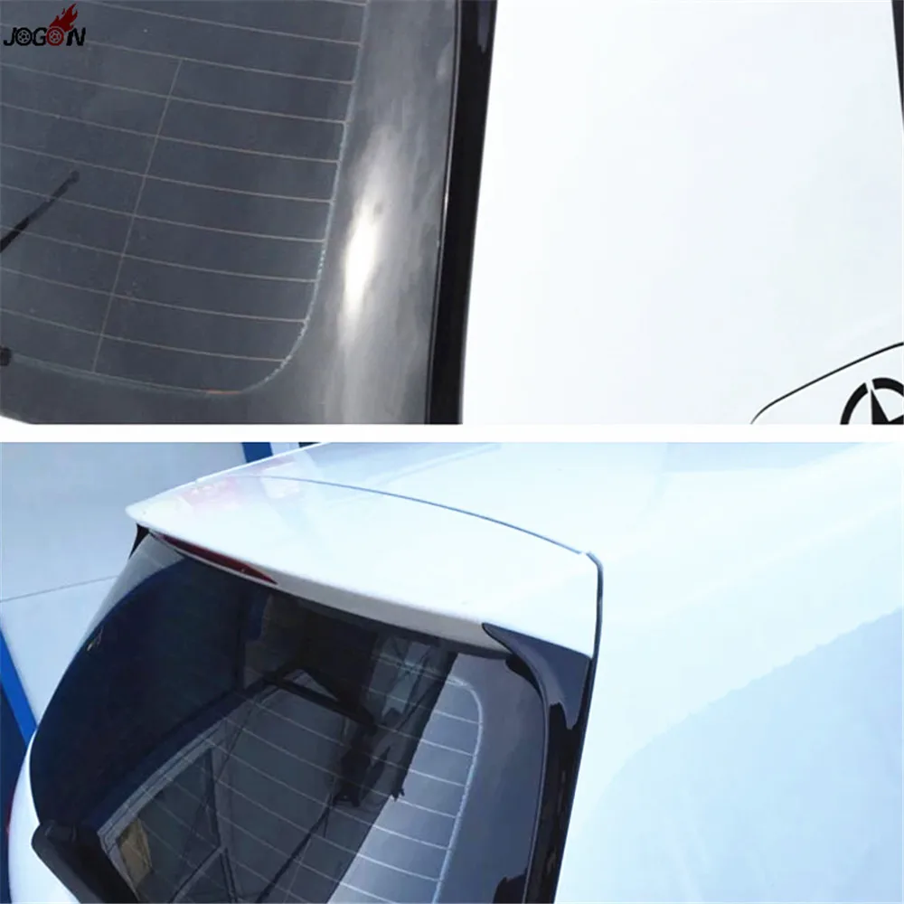 Блеск черный боковое заднее крыло спойлера крышка для губ отделка наклейка Volkswagen