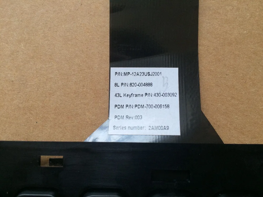 Клавиатура ноутбука США для Logitech K810 Bluetooth заменяет клавиатуру на замену (не