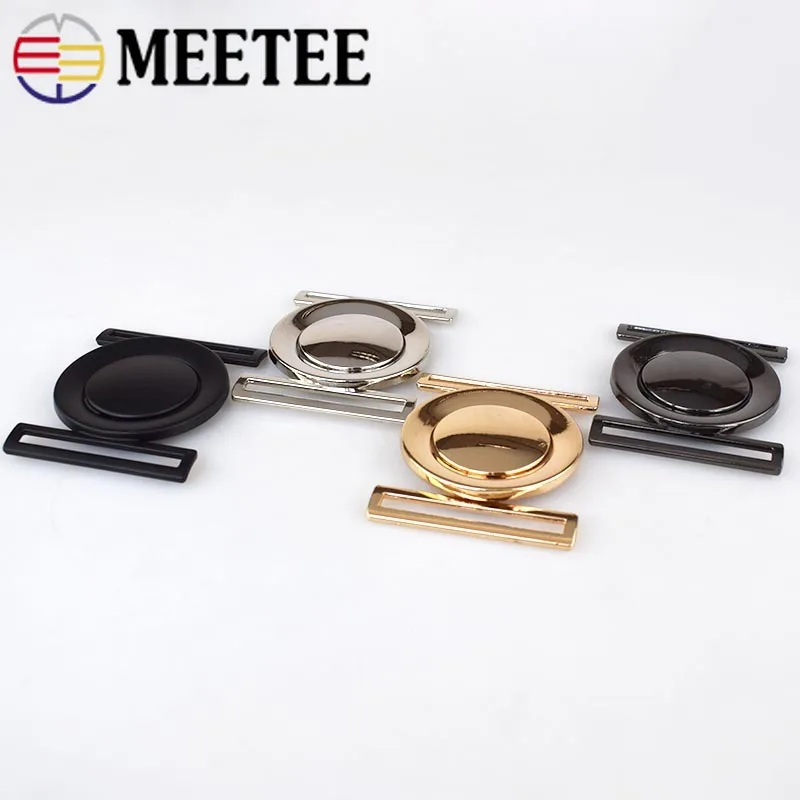 Meetee 2pcs 50mm Belt Buckle Coat Windbreaker Down Jacket Garment Coats Clothes Sewing Buttons DIY Bag Accessories BD244 | Дом и сад