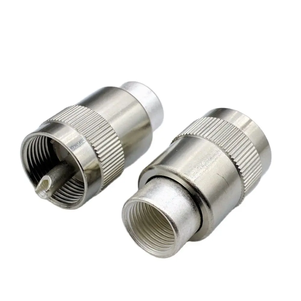 UHF PL259 штекер припой для RG8 LMR400 RG213 RG165 RG393 коаксиальный кабель переменного тока 50-7