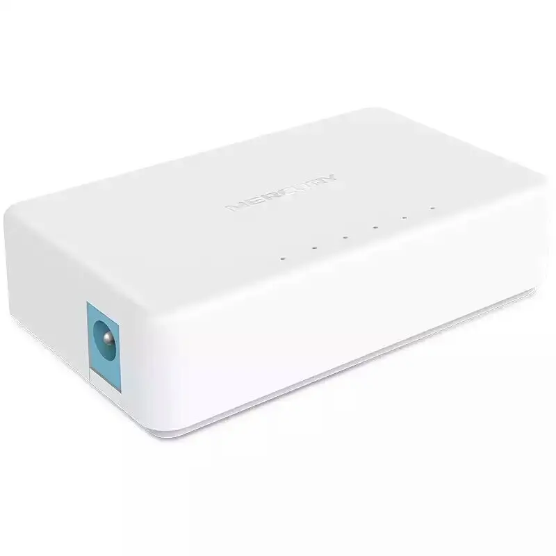 Оригинальный сетевой коммутатор MERCURY Mini S105C 5 портов RJ45 100 Мбит/с настольный