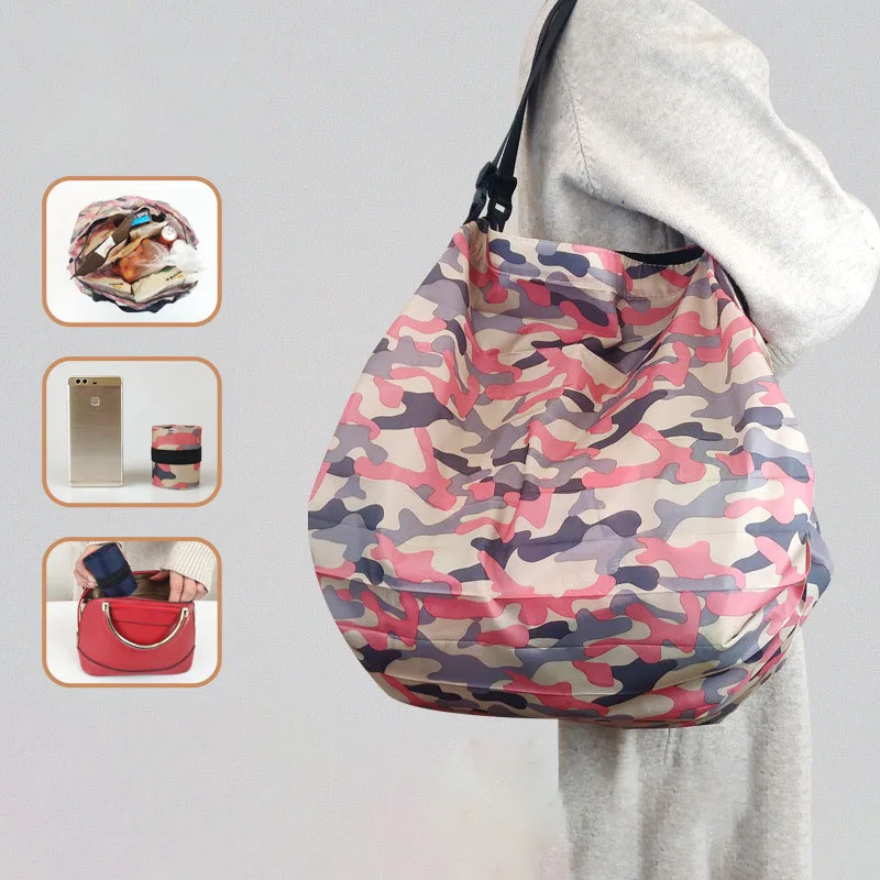 

Folding Picnic Shopping Bag Refrigerator Bag Food Storage Bags 9L Shoulder Lunch Box Tote Travel Picnic Handbag Organizer Bag
