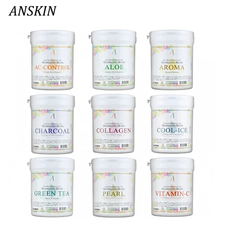 

ANSKIN Modeling Mask Powder 240g Mask Powder Premierb Firming-Anti-wrinkle Skin Peel Off Modeling Powder Beauty Korea Cosmetics