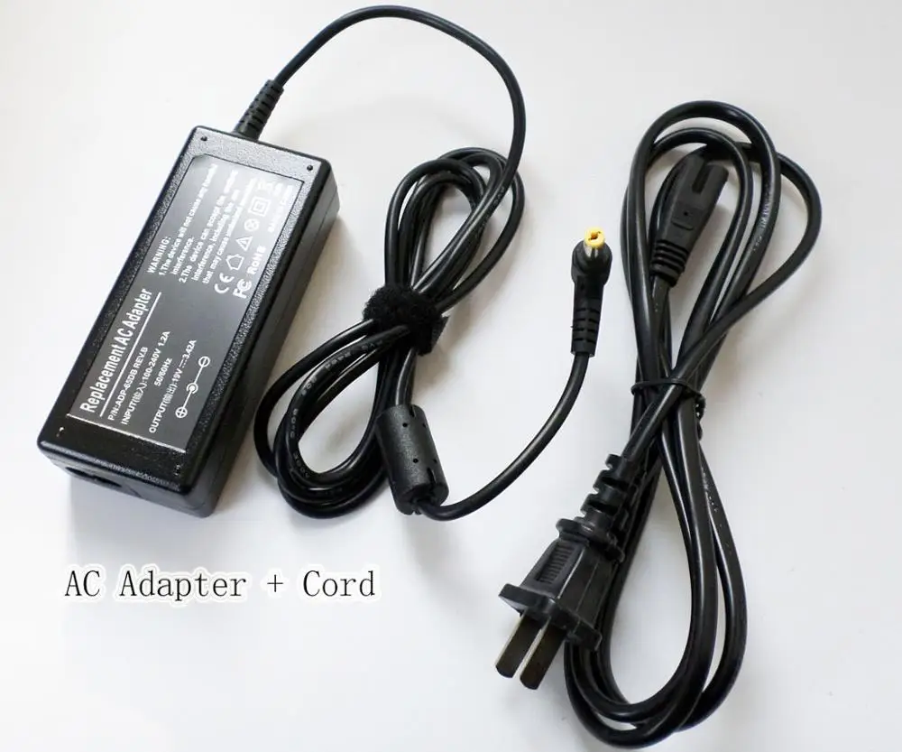 

New 65W AC Adapter Battery Charger Power Supply Cord For Acer C7 Chromebook AC710 C710 C710-2847 C710-2815 C710-2833 C710-2834