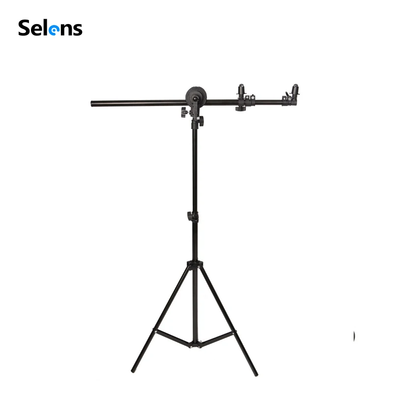 Держатель для селфи с поворотной головкой и отражателем поддержка дисковой