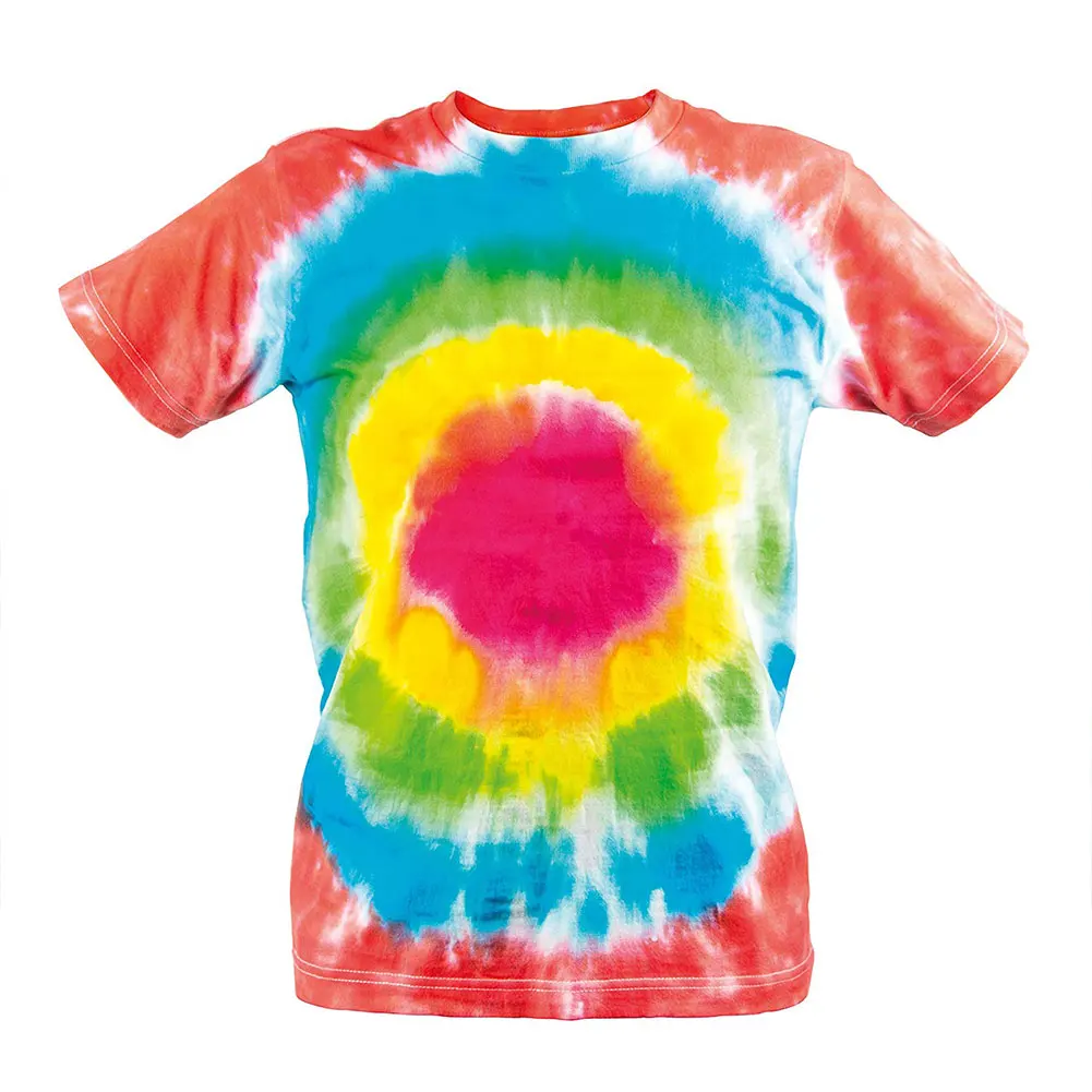 

Cold Water Colorful One Step Art Craft Permanent With Pigment Fabric Decorating Non Toxic DIY Textile Paint Tie Dye Kit