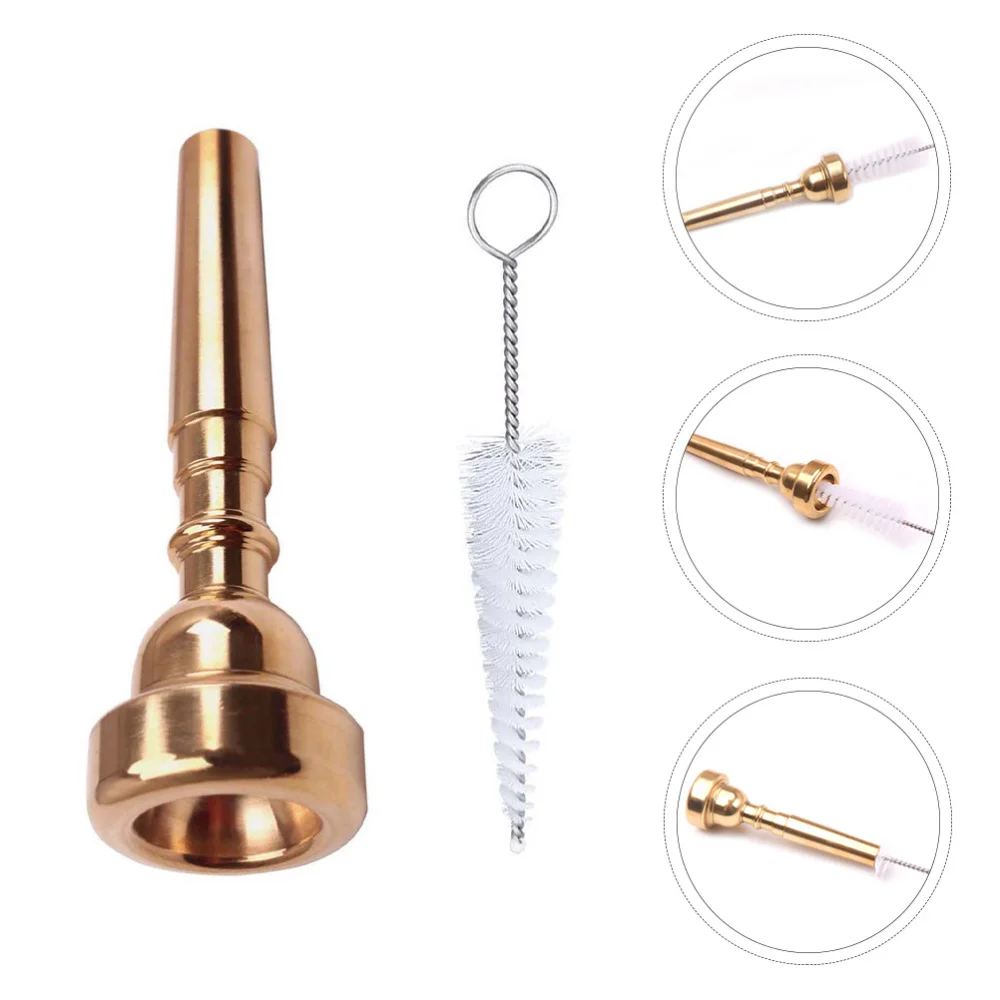 

1 Set Trumpet Mouthpiece Replacement with Brush Trumpet Maintenance Part