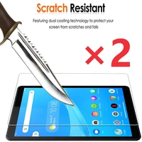2pcs screen protector cover for lenovo tab m8 tb 8705f8505x 8 0 inch tablet tempered glass full coverage anti shatter screen