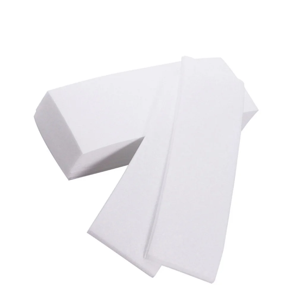 

100pcs Professional Facial & Body Hair Removal Wax Strips Paper Depilatory Nonwoven Epilator