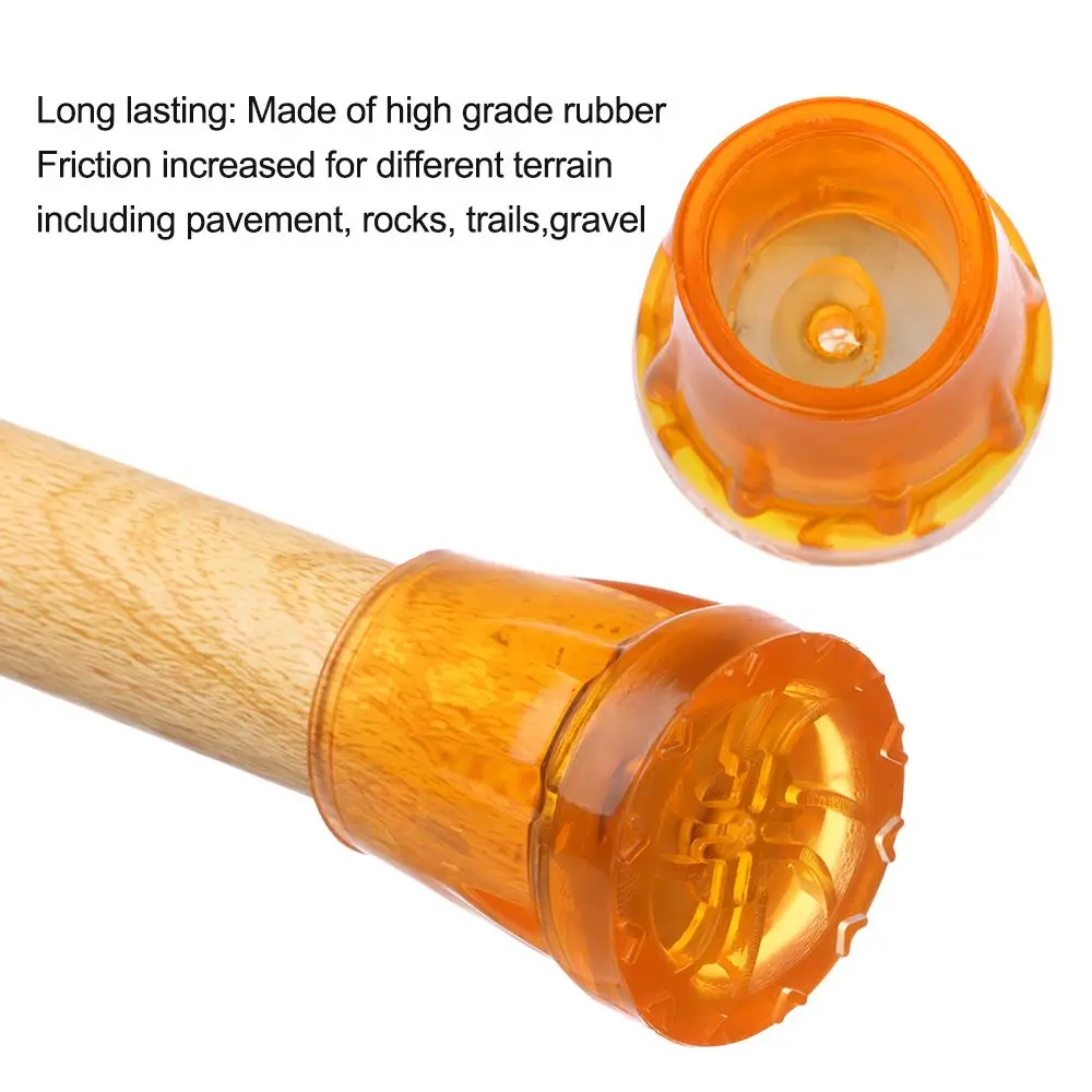 

Rubber Nordic Alpenstock Camping Hiking Outdoor Tool Protector Cap Tip Walking Stick Cane Climb Replacement