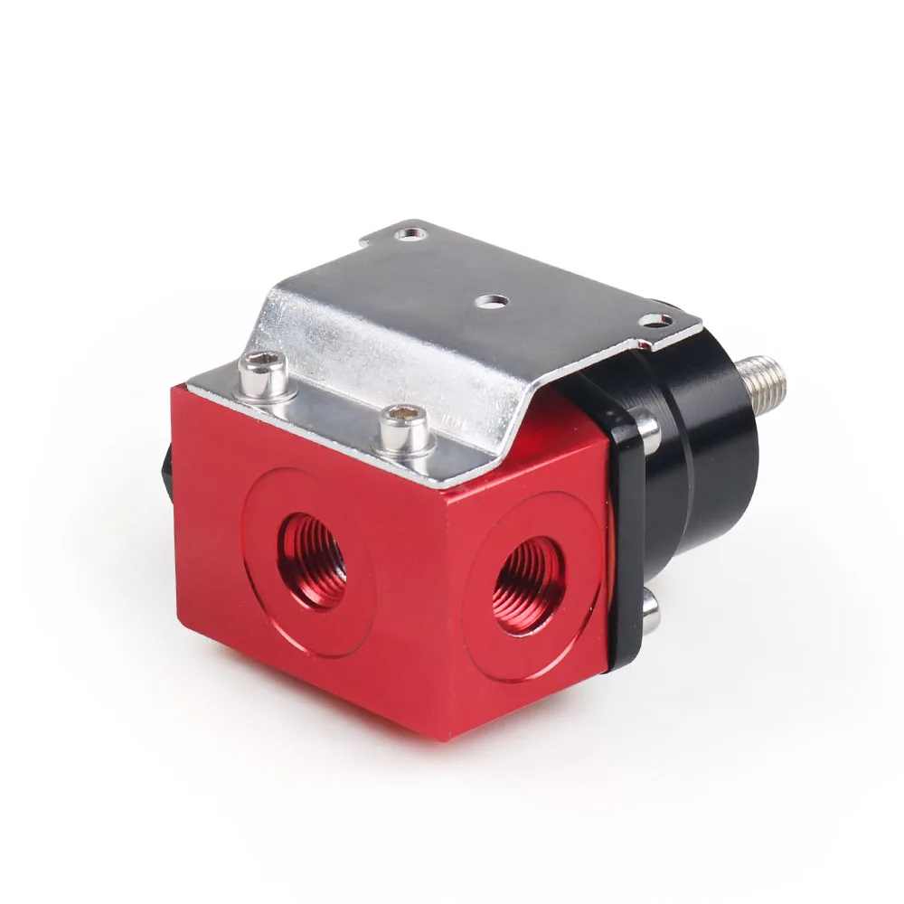 Универсальный Регулируемый комплект регулятора давления топлива Манометр 0 100