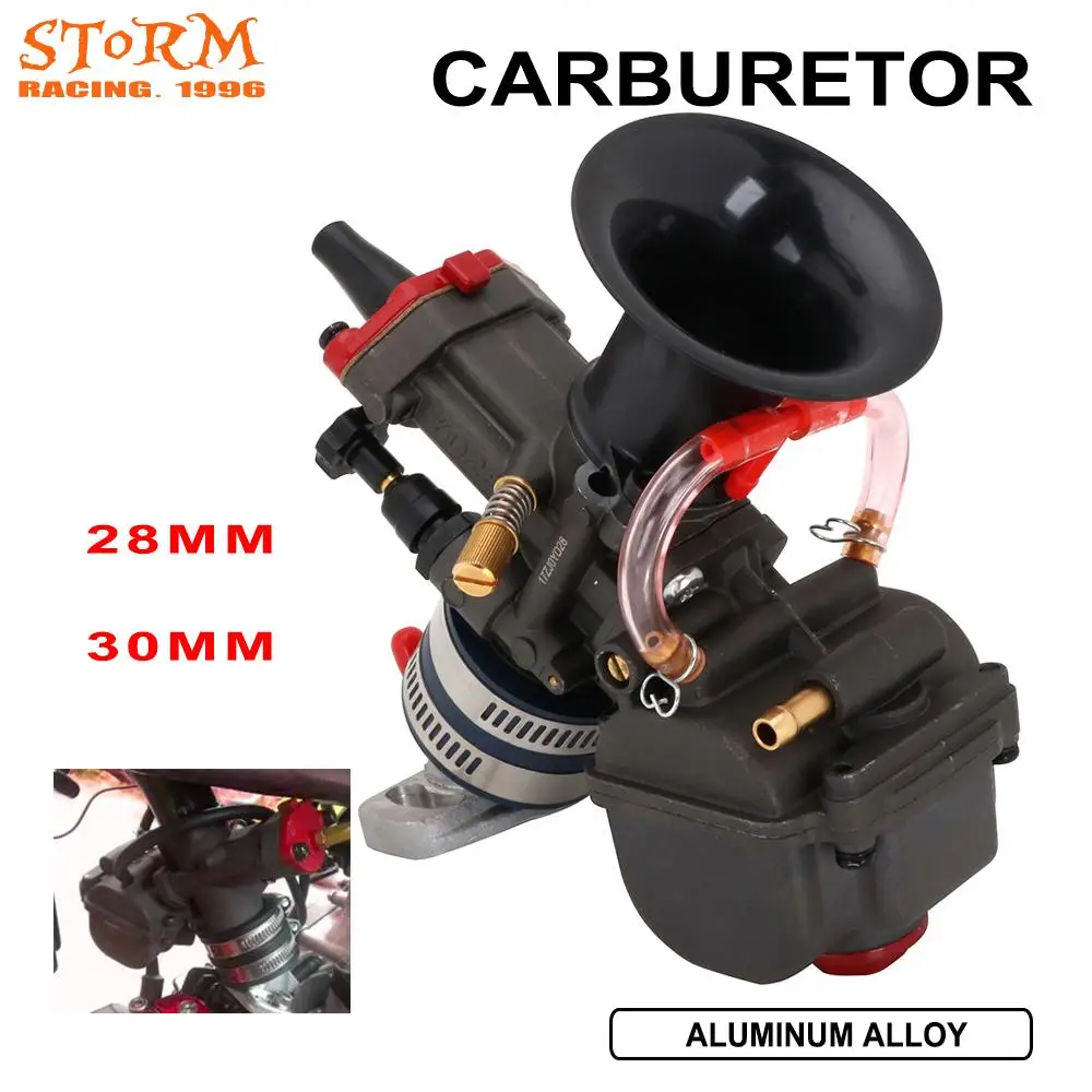 Универсальный карбюратор для мотоцикла квадроцикла Keihin YD Suzuki Yamaha с Power Jet 125CC-150CC 28