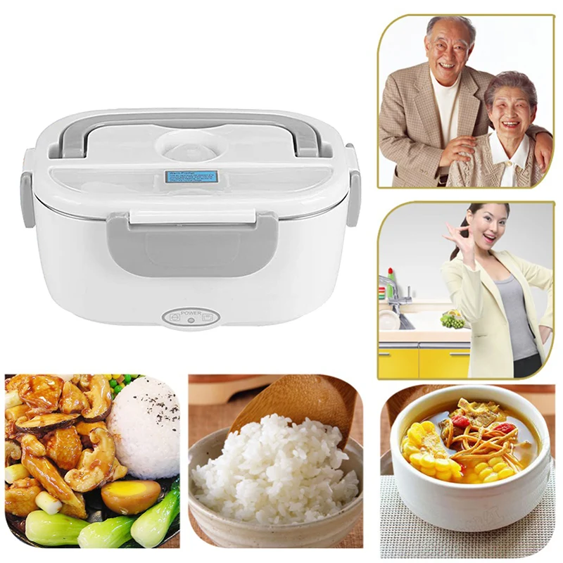 220 В коробка для еды с электрическим подогревом и европейской вилкой контейнер из