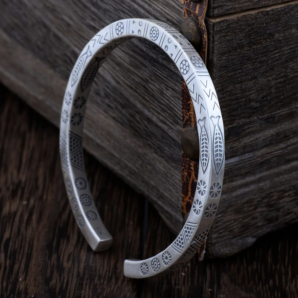 Мифический возраст реального 925 стерлингового серебра в винтажном этническом