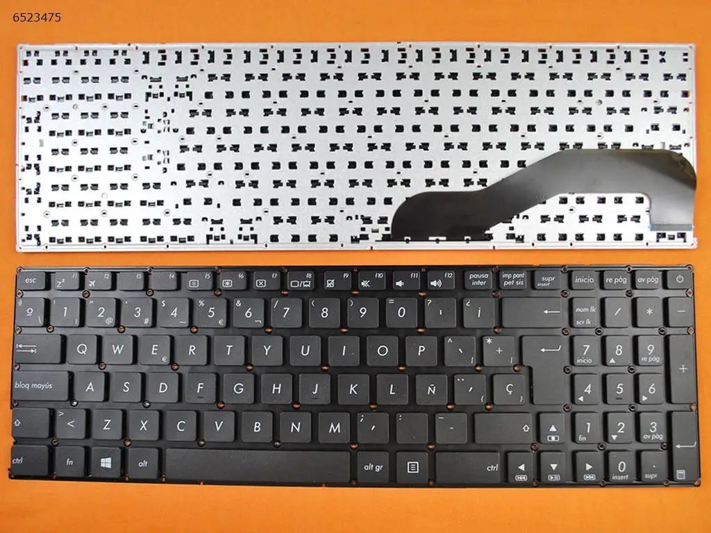 

SP Spanish New Keyboard for ASUS R540NA R540MA R540UP R543MA A540LA A540LJ A540SA A540SC X540UA X540NV X540UA X540UB No Frame