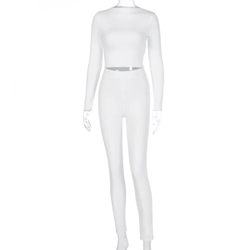 

Sports long-sleeved two-piece suit for autumn 2021 women's new fashion casual suit