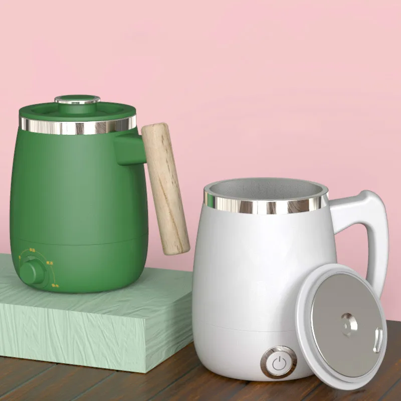 

Kettle Electric Bottle Cup Portable Heating Thermal Mug For Tea Coffee Milk Powder Travel Water 400ml 220v Health Pot 9543
