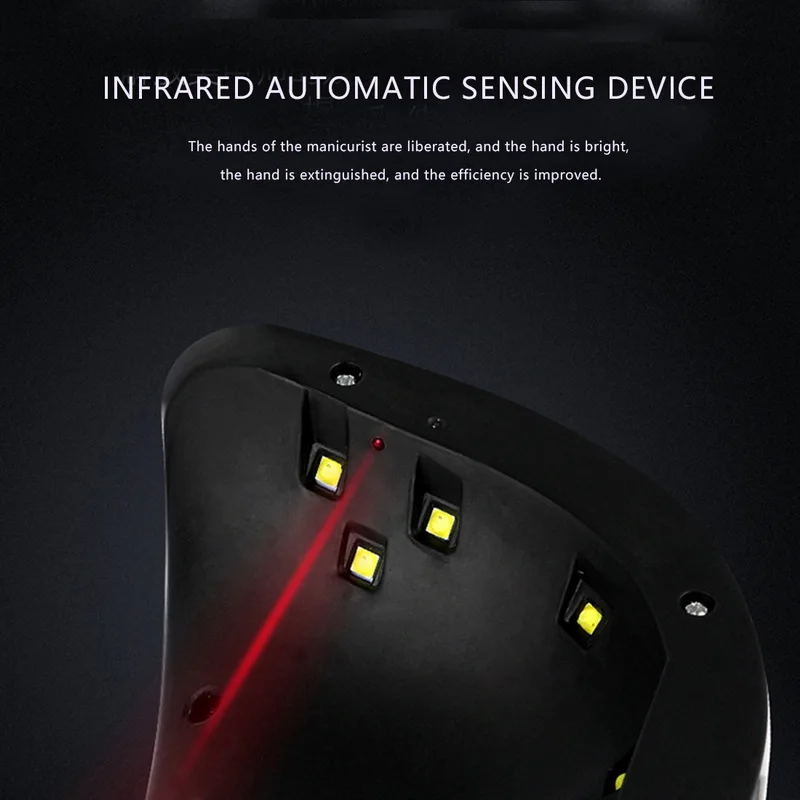 Hotest Nail Dryer For LED UV Lamp 36W MINI USB Manicure LCD Display Drying All Gels Polish Art Tools | Красота и здоровье