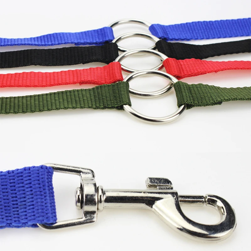 Нейлоновый Поводок для собак два небольших Щенок Кот муфта двойной поводок