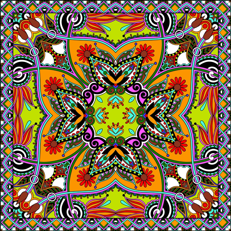 

Colorful print Wall Tapestry Wall Hanging Psychedelic Tapestry Decor for Bedroom Living Room Pattern background vector M693