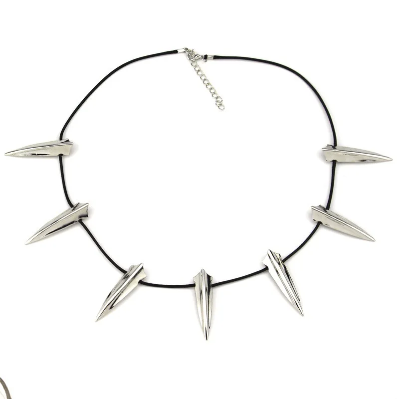 

Best Selling Cosplay Fashionable Black Panther Necklace Wakanda King T'Challa Necklace Black Panther Cosplay Prop Gift