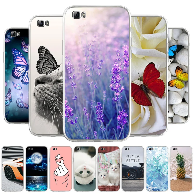 

Silicone Slim Case For Huawei P8 Lite 2017 Case TPU Soft Bumper Huawei P7 Honor 8 Lite Nova Lite Honor 8 Youth Edition Covers