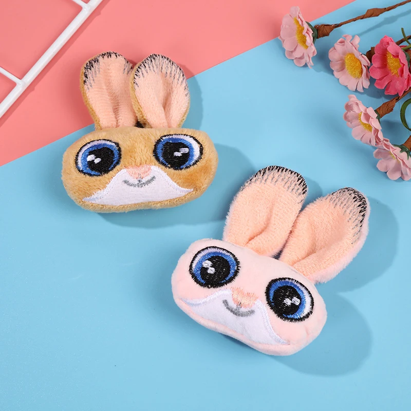 10 шт./лот сделай сам плюшевые Мультяшные кролики мягкие нашивки аппликации для