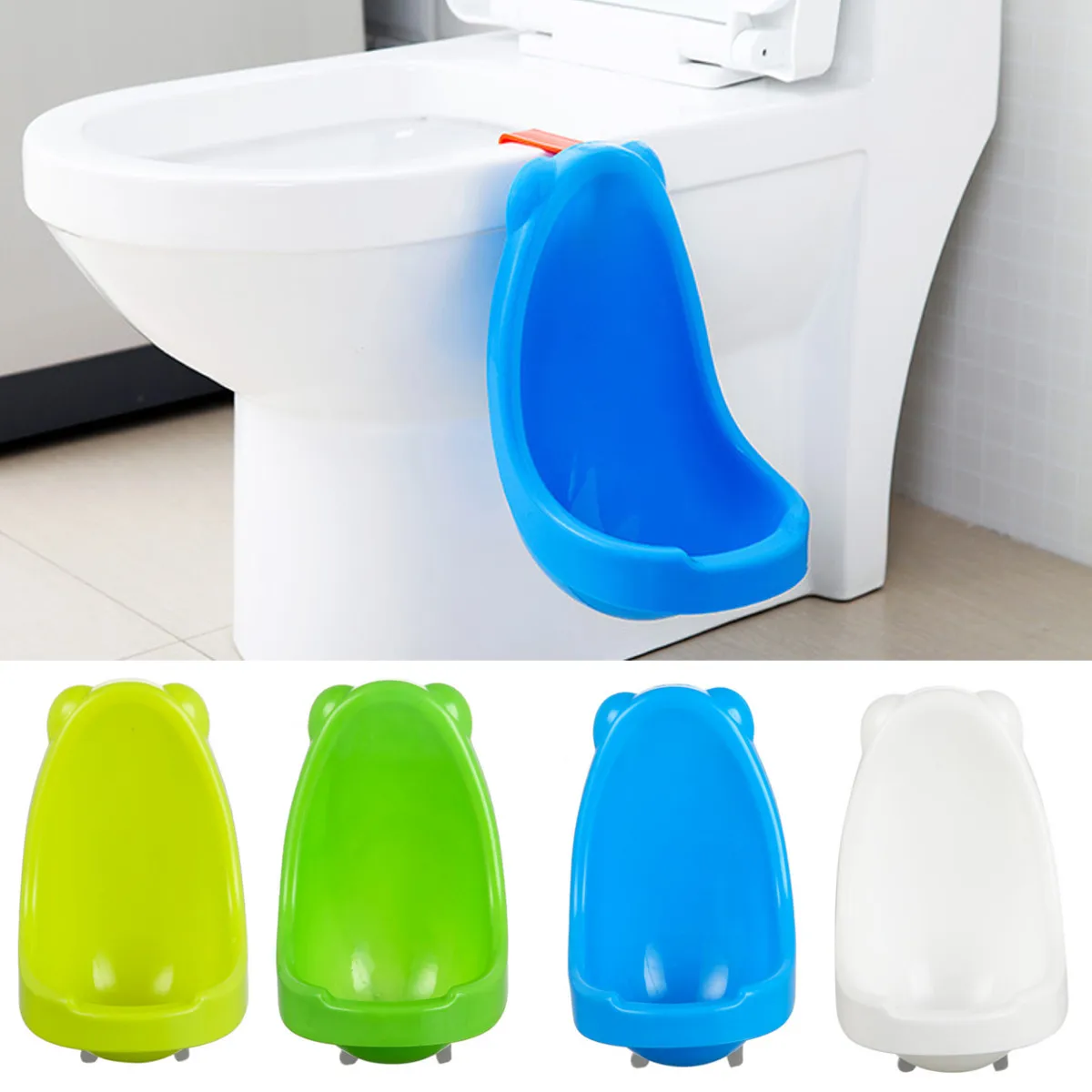 

Kids Training Potties Portable Children Toddler Standing Potty Toilet Urinal Baby Bathroom Hanging Pee Trainer Wall Mounted