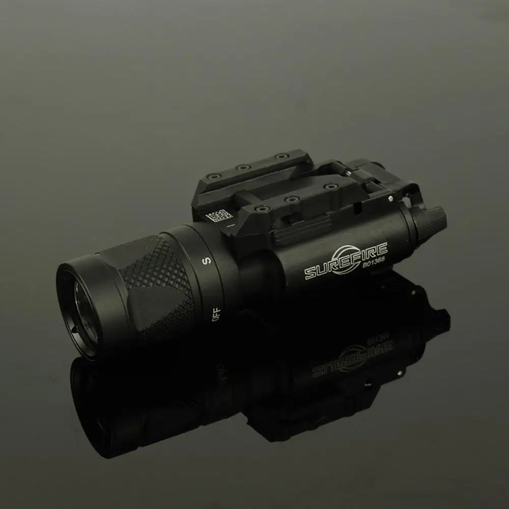 

Tactical X300V Pistol Flashlight X300 Strobe Weapon Light LED 500 Lumen Handgun Shooting Rail X300 for Glock CZ 75