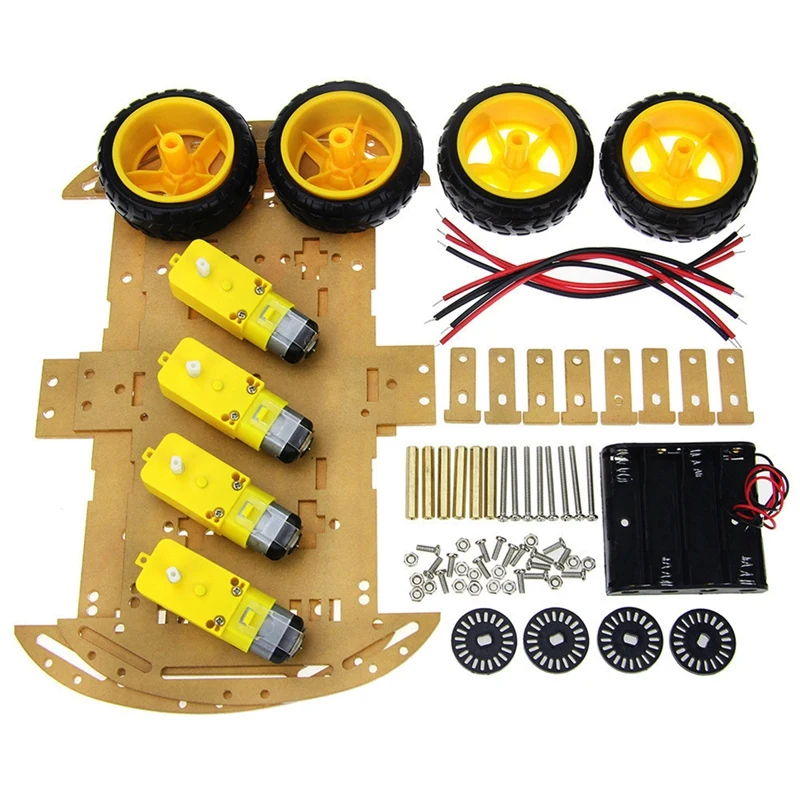 Комплект умных автомобильных шасси DIY Robot для платы контроллера привода Arduino