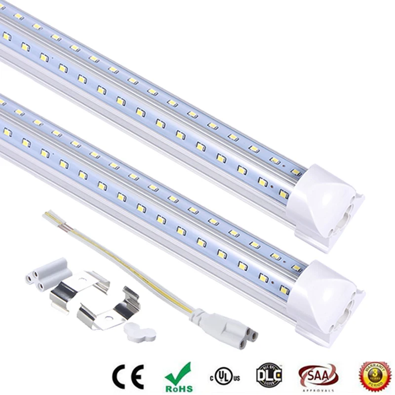 

1,2 м Светодиодная лампа в форме V интегрированная Светодиодная лампа 28 Вт 1200 мм AC 85-265 в супер яркая светодиодная люминесцентная лампа Беспла...