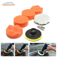 7 piece car polishing sponge 3 polishing pad set waxing adapter drilling kit car beauty waxing pad wool pad for car care
