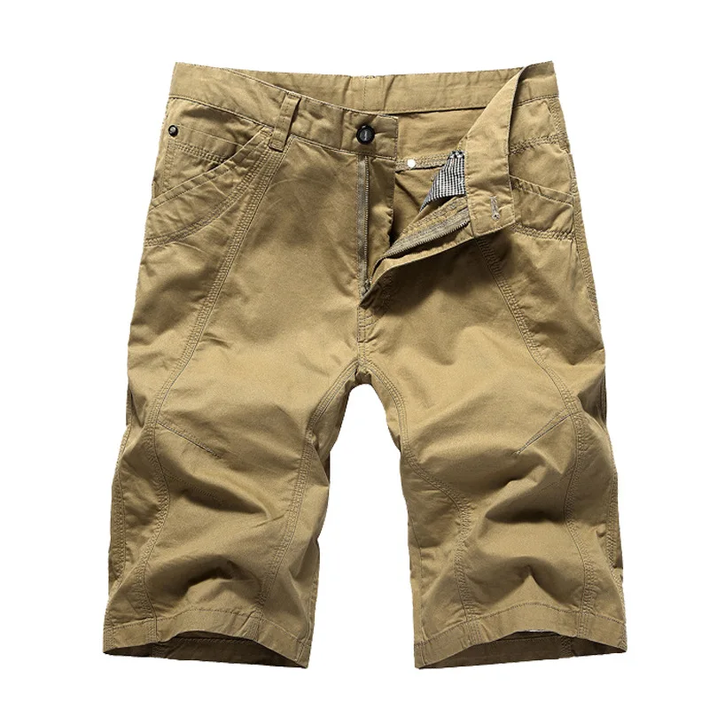 

2021Summer Men's Cotton Shorts Men's Loose Large Shorts Sports Casual Shorts Men's Wear