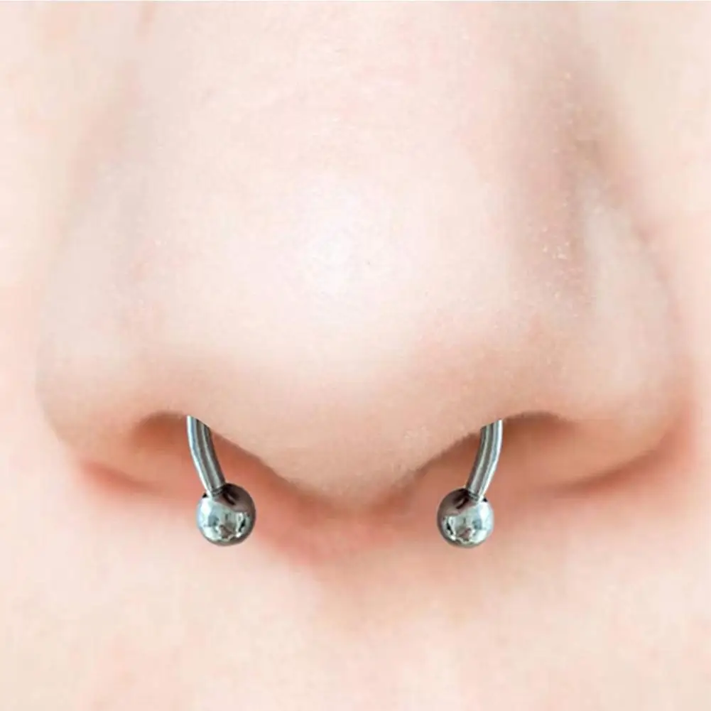 2022 New Nose Ring Adjustable Nose Clip Medical Steel Hot Sale Nasal Septum False Nose Ring Non Pierced Body Jewelry