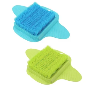 Bathroom Foot Cleaning Brush Slipper Household Plastic Massage Slipper Foot Scrubber Bath Shoe with Brush Remove Dead Skin