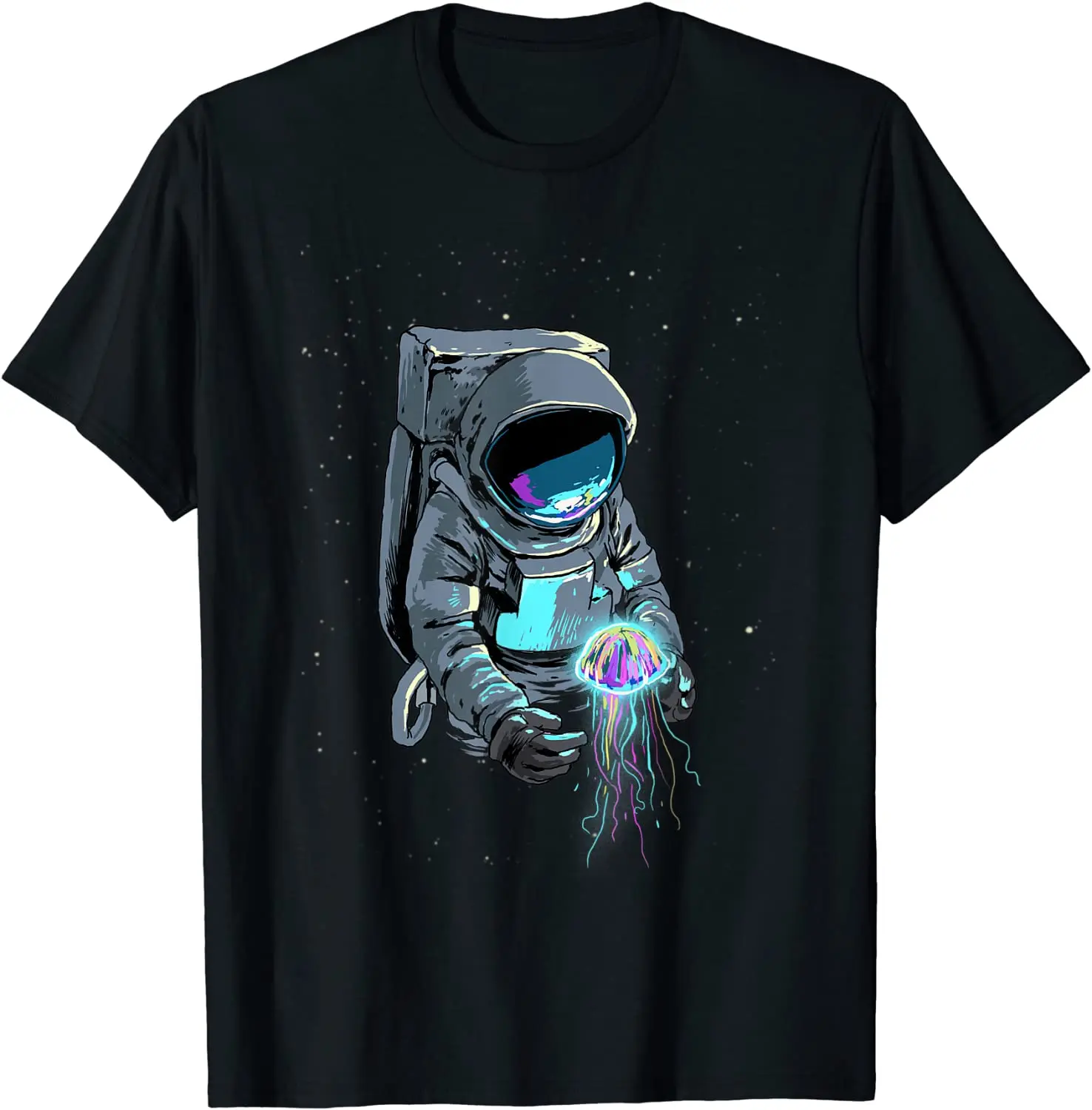 

Jelly Fish Astronaut Friends Spaceman's Gift Men's T-Shirt