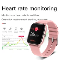 2021 popular mens and womens smart watch waterproof wrist watch smart wearable health monitoring watch 2021 popular mens and