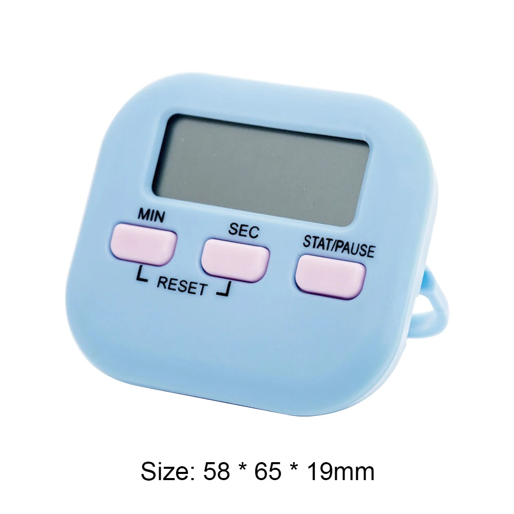 

LED Digital Kitchen Timer For Cooking Shower Study Stopwatch Alarm Clock Magnetic Electronic Cooking Countdown Time Timer 1PC