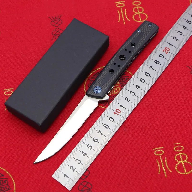 LOVOCOO W06N складной нож D2 лезвие из углеродного волокна ручка тактический охотничий