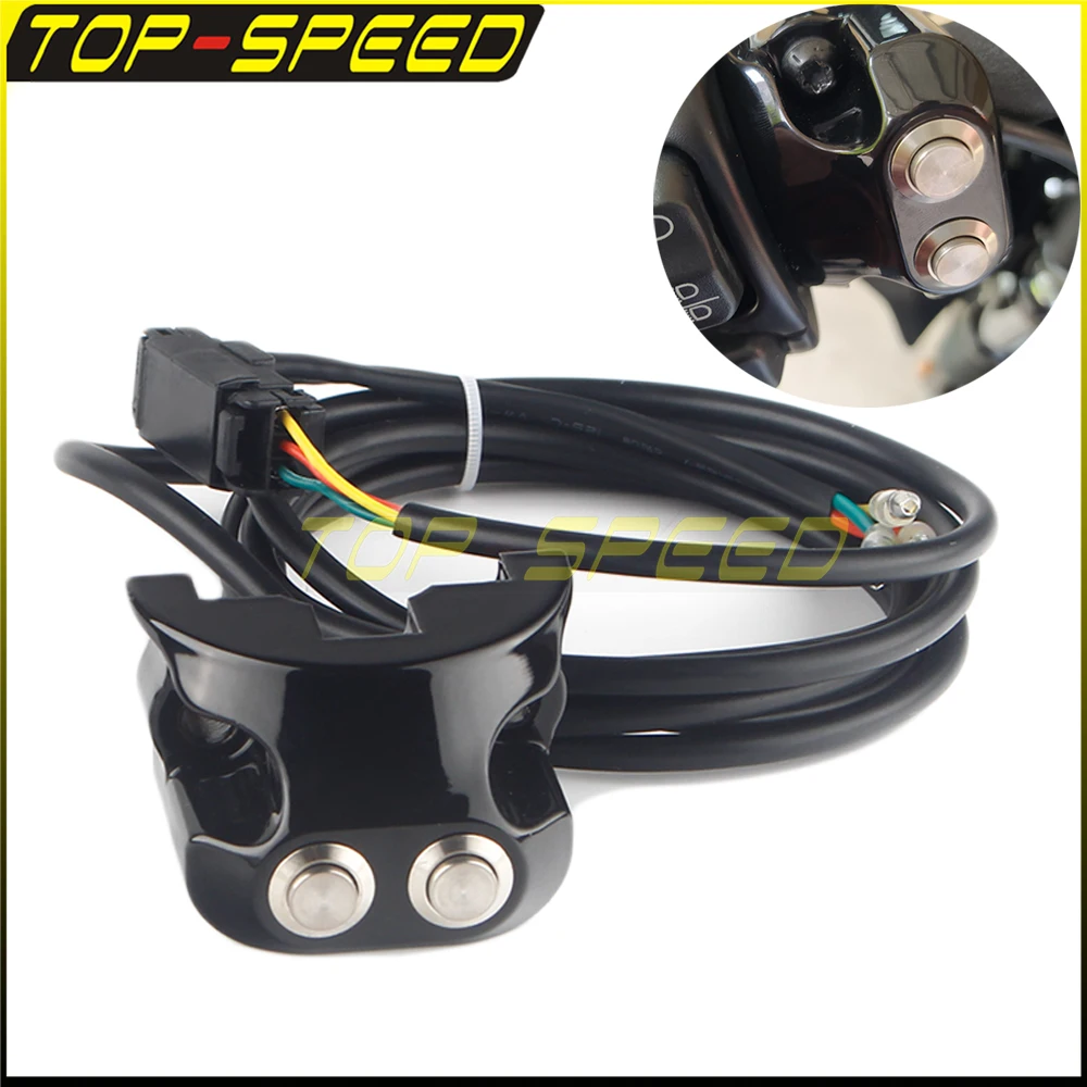 Мотоцикл пневматическая переключатель контроллер руль 25 4 мм черный управление