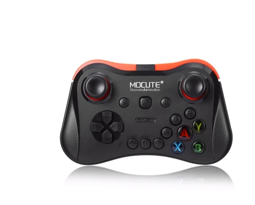 056 black Mocute 054/050/056/058/053/055 Bluetooth геймпад беспроводной джойстик для игр в виртуальной реальности смартфон android планшет приставка для телевизора игра - Цвет: 056 black