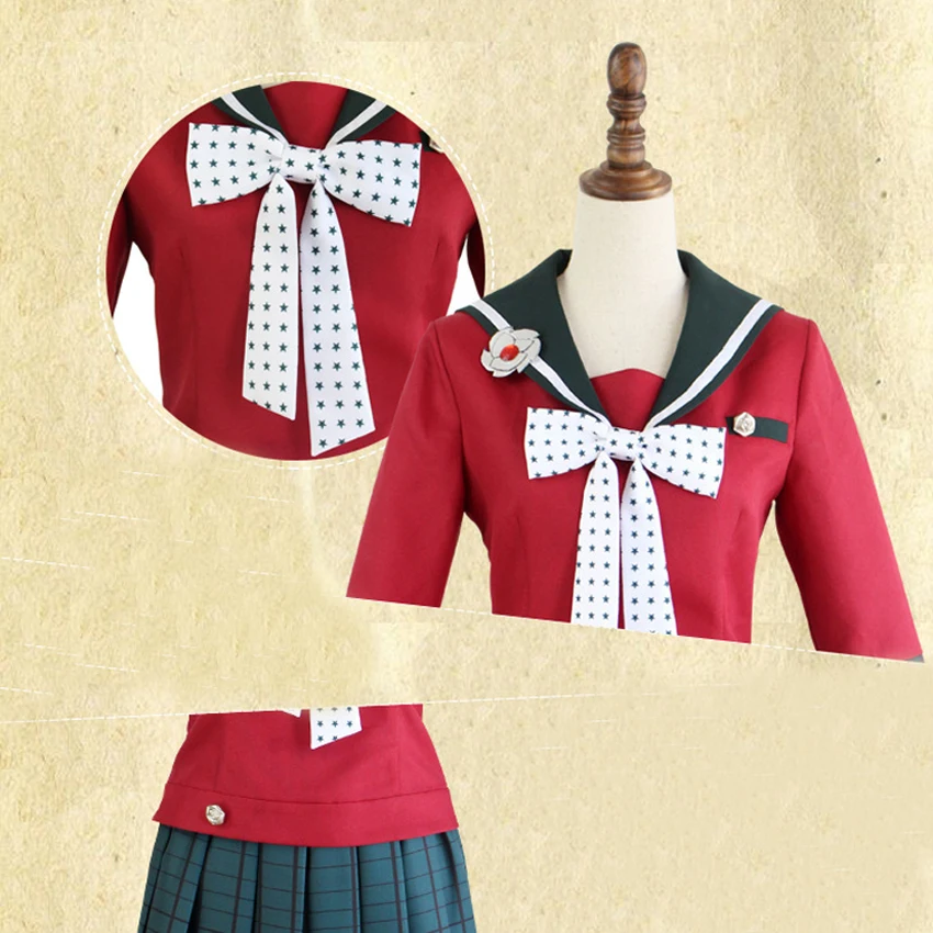 Danganronpa V3 Killing Harmony Harukawa Maki школьная форма косплей костюм женский Матросская