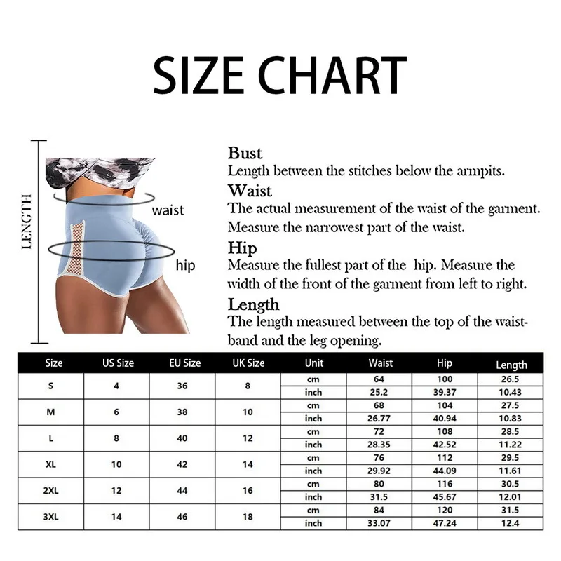 

Women's Summer Fashion Shorts Sports Fitness High Waist Slim Tight Sexy Shorts Yoga Plus Size Push Up Female Girls Mesh Shorts