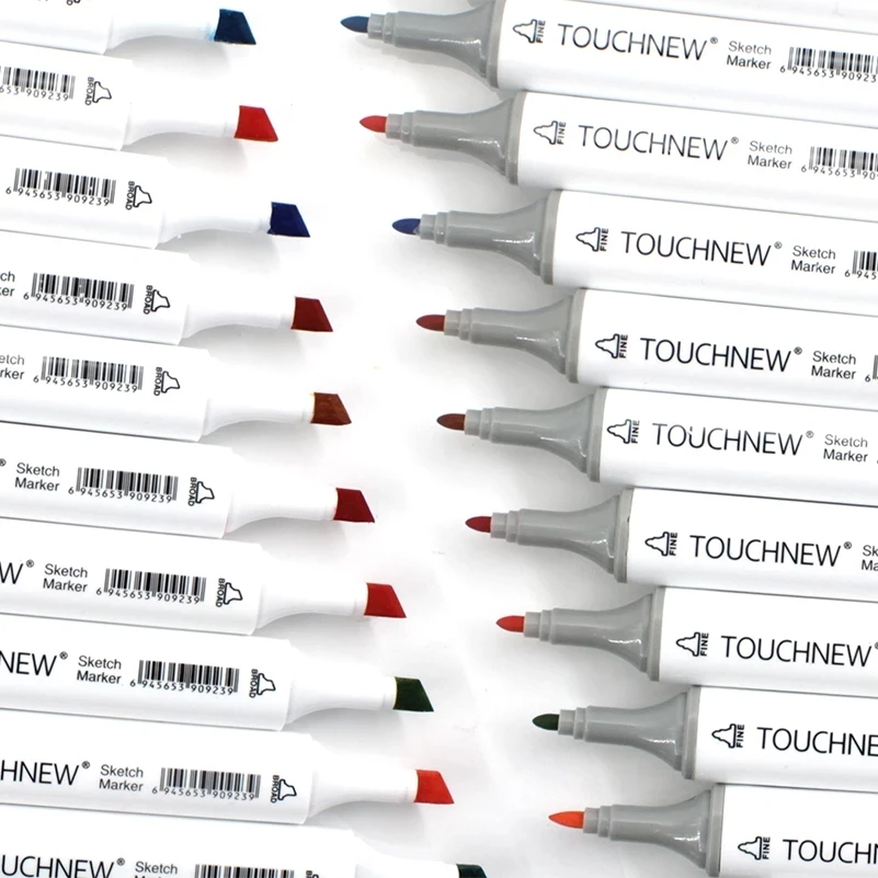 Профессиональные художественные маркеры TOUCHNEW 30/40/60/80/168 цветов для рисования на