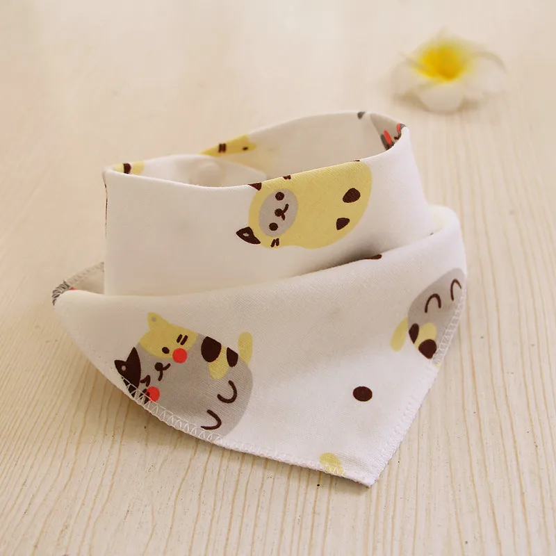 &iexcl;Novedades! Baberos triangulares de algod&oacute;n para ni&ntilde;os y beb&eacute;s, Baberos para eructar, toalla de Saliva para alimentaci&oacute;n, 1 unidad-3